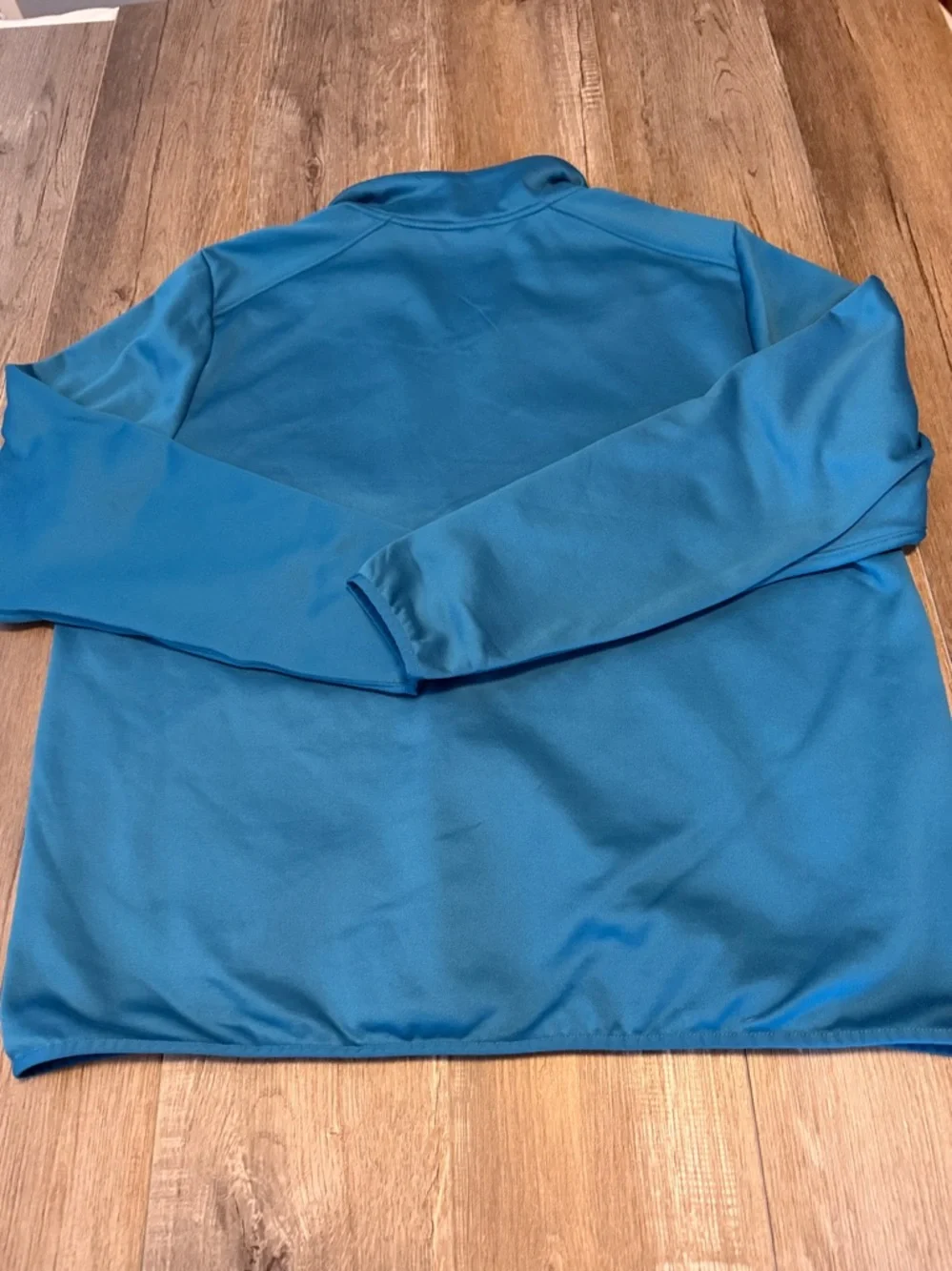 The North Face Teal Quarter-Zip Pullover